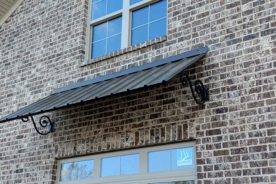 Awning installation service completed